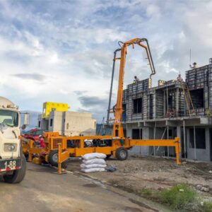 Plataforma de bombeo e inyección de concreto a alta presión - MAN MACHINE