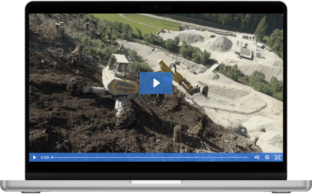 MOCKUP Excavadora X en Operaciones de Rescate