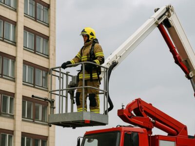Plataformas elevadoras para bomberos