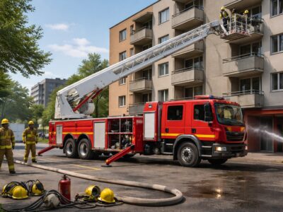 elegir plataforma elevadora para bomberos