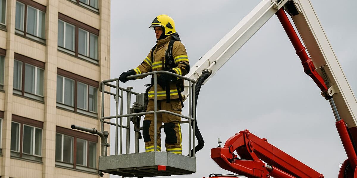 Plataformas elevadoras para bomberos